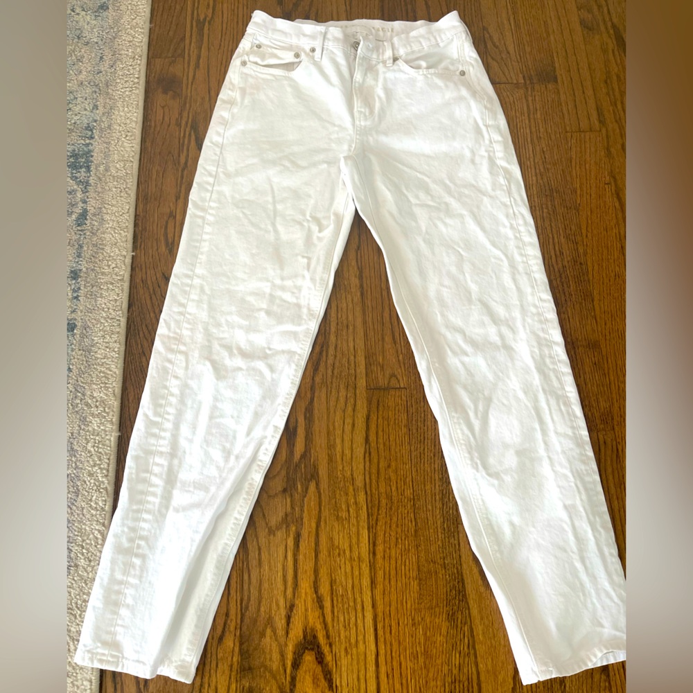 American Eagle Women's White Jeans, Size 4